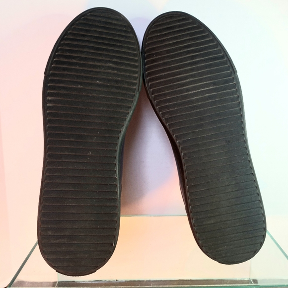 La Milano Black Lace-up Spike Shoes - Style Rock - Men Size 12 - Picture 9 of 12